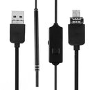 2-in-1 Ear Cleaning USB Endoscope 5.5mm Visual Ear Spoon Earpick Otoscope