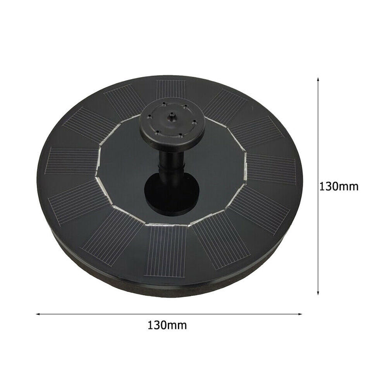 Solar Floating Fountain Outdoor Garden Pond Pool Decor Water Fountain Pump