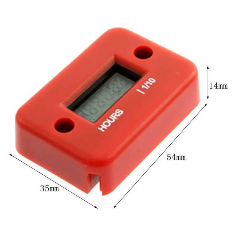 1 x Hour Meter for Motorcycle ATV Snowmobile Marine Boat Yama Ski Dirt JEY