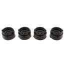 Pack 8 Black Rubber Carburetor Interface Adapter  CBR400 NC29 1990-1994
