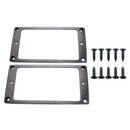 2pcs Guitar Humbucker Pickup Frame Mounting Rings with Screws for