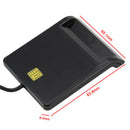 Universal Portable Smart Card Reader for Bank Card Tax Card ID CAC DNIE ATM C2V9