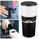 Single Serve Coffee Maker Travel Mug Compatible with K-Cup for Ground Coffee,