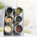 Magnetic Spice Jar with Spice Holder Stainless Steel Spice Jar Spice Storag