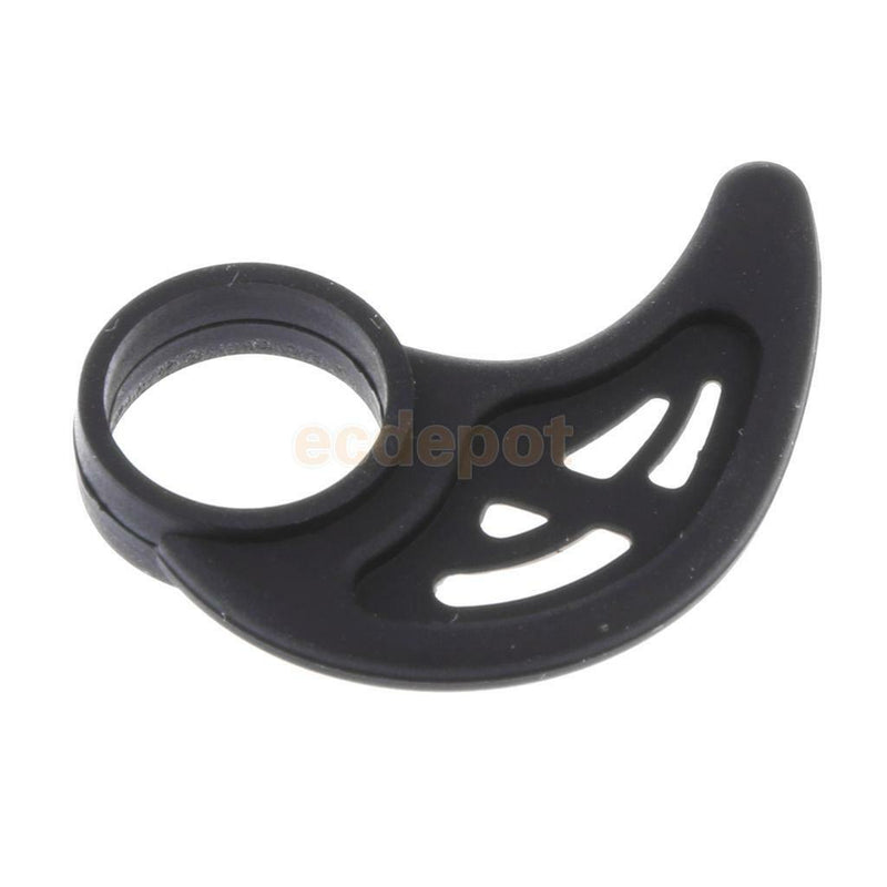 10 Pieces Silicone Bluetooth Earphone Headset Earhook Earbud Clip Loop Black