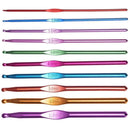 Crochet Hooks 22 in 1 Kit Crochet Tools Knit Needles Sewing Weaving Craft  DEA
