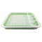 Household Plastic Folding Kitchen Drain Rack Cutlery Cutlery Storage Box Fo D1E6