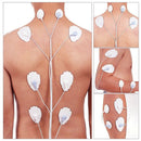 20 Pcs Unit Pads Replacement Electrodes for TENS Unit Reusable Self AdhesiveV8X3