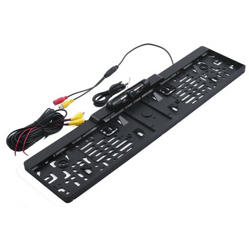Eu Car License Plate Frame Rear View Camera Hd Rear View Camera Reverse Rea U9N4