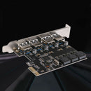 USB Cards 4 doors 5 Gbps superspeed USB 3.0 PCI Express card adapter contro