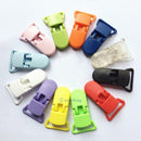 10Pcs 10 Colors Pacifier Clips Bulk Plastic Baby Kids Pacifier Holder Dummy Clip