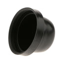 Pair Rubber HID Bulb Caps Protectors LED Headlight Dust Covers Black 70mm