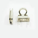 Round Shape Clasp Turn Lock Twist Lock Handbag Bag Buckle Hardware Purse Pr B5W6