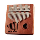 Kalimba 17 Key Thumb Piano Mahogany Gift for Beginner w/ Bag Tuner Hammer