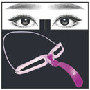 8Pairs DIY Eyebrow Shaper Makeup Template Eyebrow Grooming Shaping Stencil Kit