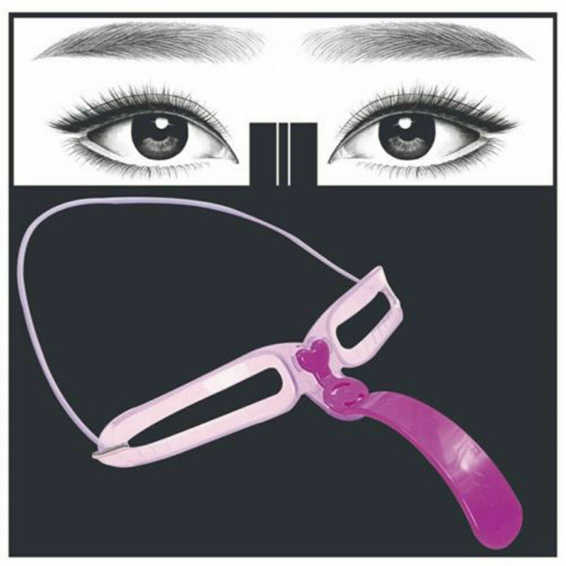 8Pairs DIY Eyebrow Shaper Makeup Template Eyebrow Grooming Shaping Stencil Kit