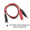 DC Male to Dual Crocodile Clips 3A Power Testing Cord Charging Cable Intriguing