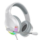 3.5mm Wired Gaming Headset Stereo Headphone w/Mic for PS4 Switch PC Laptop