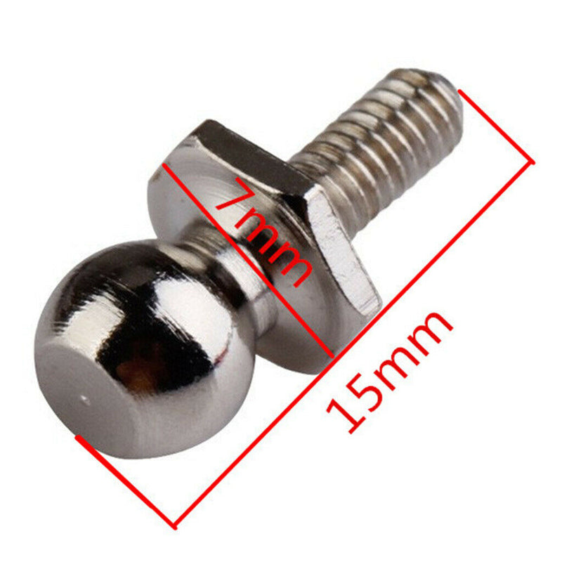 High Quality Set of 6 Pieces 02038 Ball Head Screws 15mm/0.6'' for 1/10 HSP RC