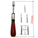 260MM Spiral Screw Driver Hand Pressing Ratchet Screwdriver with Slotted an F9Y7
