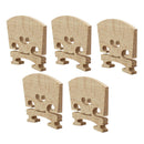 5pcs 4/4 Size Violin Bridge Replacements for Violinist