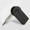 2Pcs Wireless Bluetooth Receiver 3.5mm AUX Audio Stereo Music Home Car Adapter