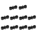 10x Plastic Side Release Buckle Clips for Backpack Bag Straps Webbing 25mm