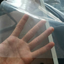 140x180cm Clear Car Taxi Isolation Film Protective Cover Curtain Anti-Fog