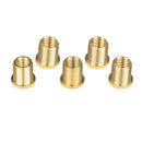 5 Pieces Brand New Gear Shift Knob Lever Head Thread Adapter Nuts M8x1.25