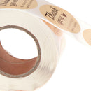 500 Pcs/roll  Thank you Stickers Seal Labels Wedding Party Decoration Sticke Hn