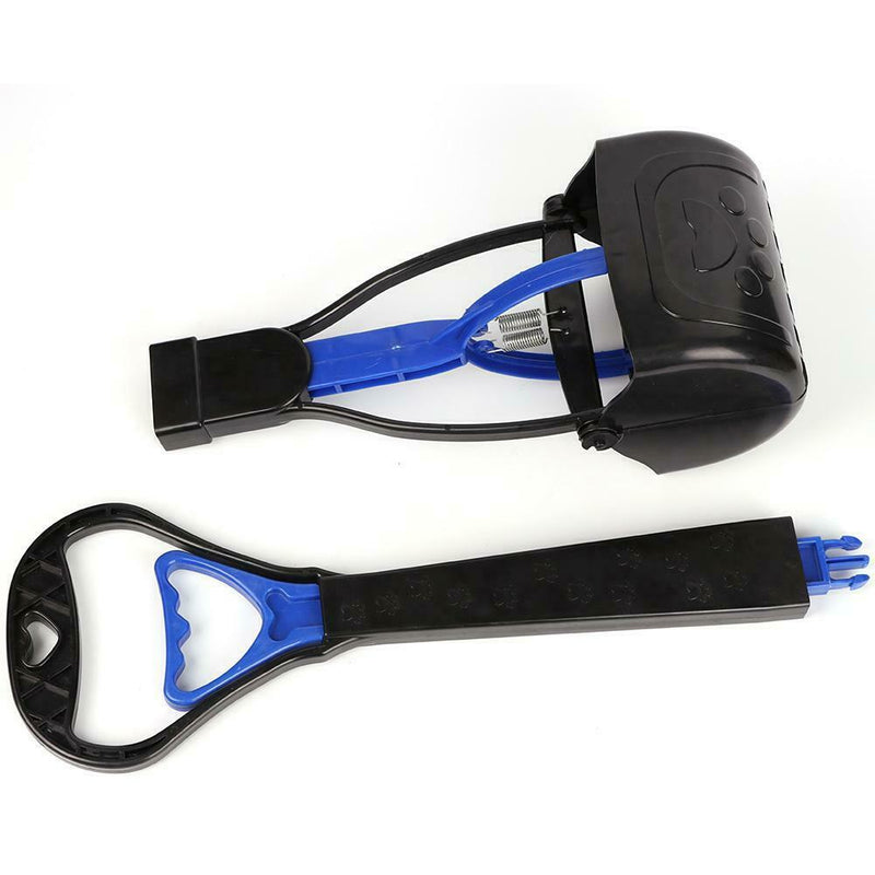 Removable Pet Pooper Scooper Long Handle Jaw Poop Scoop Dog Waste Picker