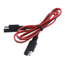 Low Power Consumption 18AWG SAE Male To Male Extension Adapter Cable Harness
