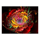 Fluorescent Flower 5D DIY Full Drill Diamond Painting Embroidery Stitch (E)
