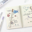 10pcs Erasable Metallic Pen DIY Paint Graffiti 10 Color Student Stationery
