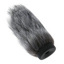 Black Gray Interview Microphone Windscreen Furry Mic Cover 8.27inch