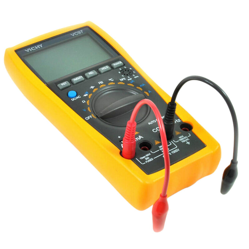 Multi Meter Test Lead & Alligator Crocodile Clip For Fluke Vichy meter  JR