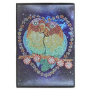 DIY Lovebird Special Shape Diamond Painting 50 Pages Notebook A5 Sketchbook