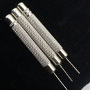 2Pcs Watch Band Bracelet Steel Punch Link Pin Remover Repair Tool Size 0.9mmR3C