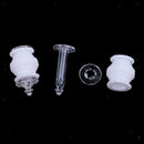 White Rubber Damping Balls w/ Anti-drop Pins Set for DJI Phantom 3 RC Drone
