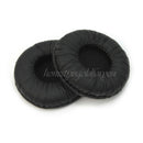 Hot Fashion Black PU Leather Headphone Ear Cushion Pads For Sennheiser 48mm