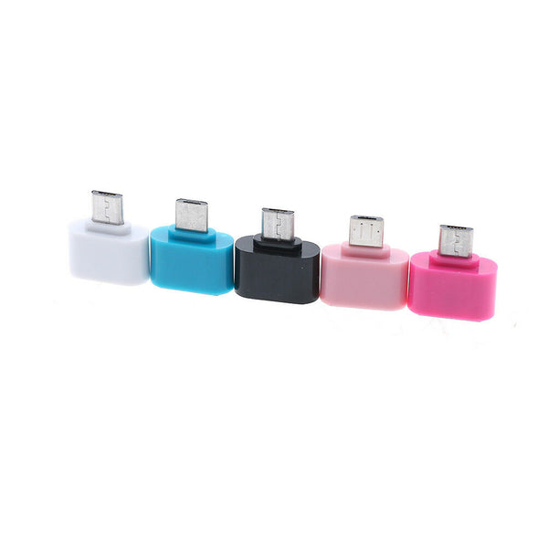 5Pcs mini micro usb otg adapter converter cable for android tab phones OZ