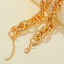 Punk Street Big Thick Chain Necklace Hip Hop Nightclub Women Choker Jewelry