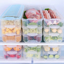 Plastic Storage Bins Refrigerator Storage Box Food Storage Containers With