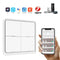 Smart Home Light Wifi Switch 4 Gang Wireless APP Remote Control Touch Panel A