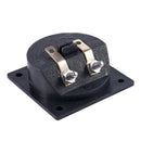 5X(Square Shape Double Binding Post Type Speaker Box Terminal Cup Black B4O9)