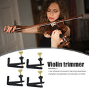 4pcs 4/4 3/4 Copper Violin Fine Tuners Adjuster Strings Hooks Violin Parts A