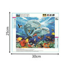 Brother Dolphin 5D Diamond Painting Embroidery DIY Cross Stitch Home Decor