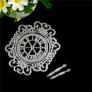 Magic Clock Scrapbooking DIY Album Cards Paper Cut Dies Metal Craft Stencils BX