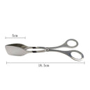 Bread Steak Tongs BBQ Stainless Steel Clip Kitchen Cooking Food Serving LMW