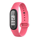Q2 Ultrasonic Mosquito Repellent Watch Anti Pest Bug Drive Bracelet (Pink) A